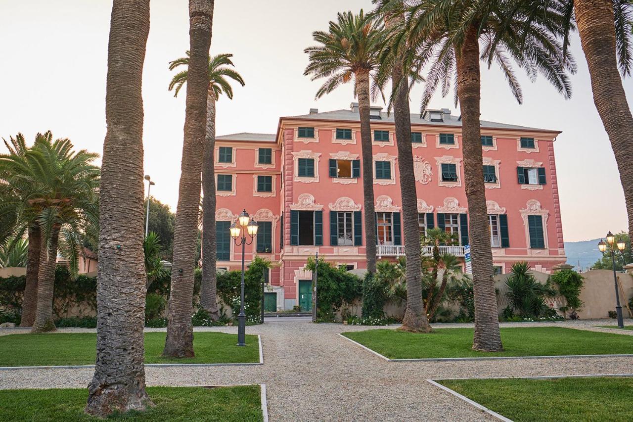 La Spagnuola - Villa Cinquecentesca Sul Mare Con Parco Privato Savona Exteriör bild